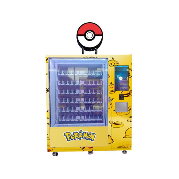 Quality Customize Vending Machine For Pokemon Toys And Trading Cards With Payment System And Internet Connectivity for sale