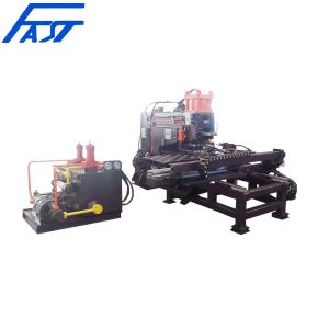 CNC Plate Steel Hydraulic Punching Machine Telecommunication Tower Connection