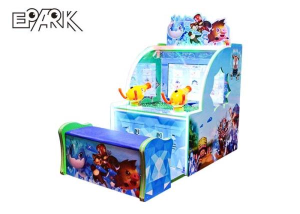 Quality Coin Operated Kids Water Games Frozen Sharpshooter Water Shooting Machine With Seat for sale