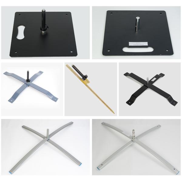 4m Teardrop Advertising Flags Aluminium Fiberglass Digital Printing