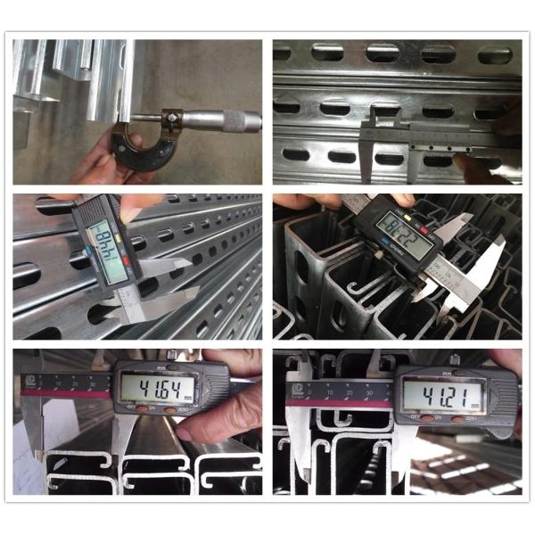 41x21mm Slotted Strut Channel For High-Performance Construction