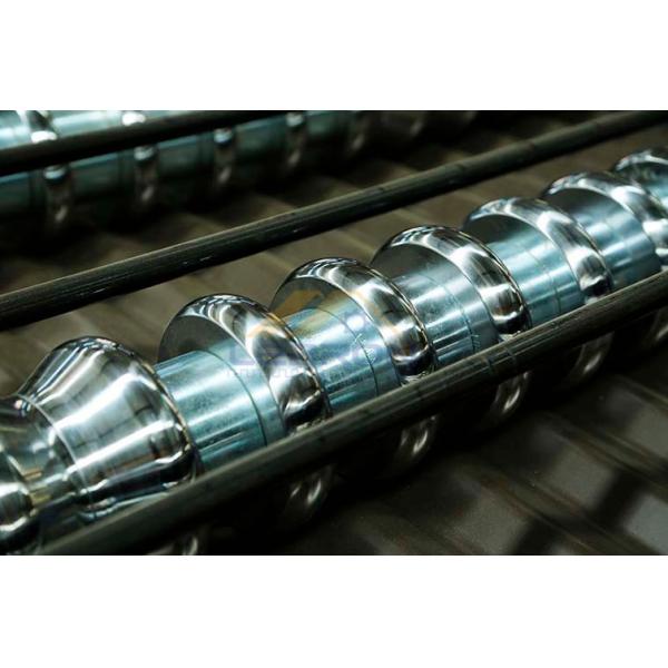 22stations PPGI Double Layer Roll Forming Machine 4.0KW High Efficiency