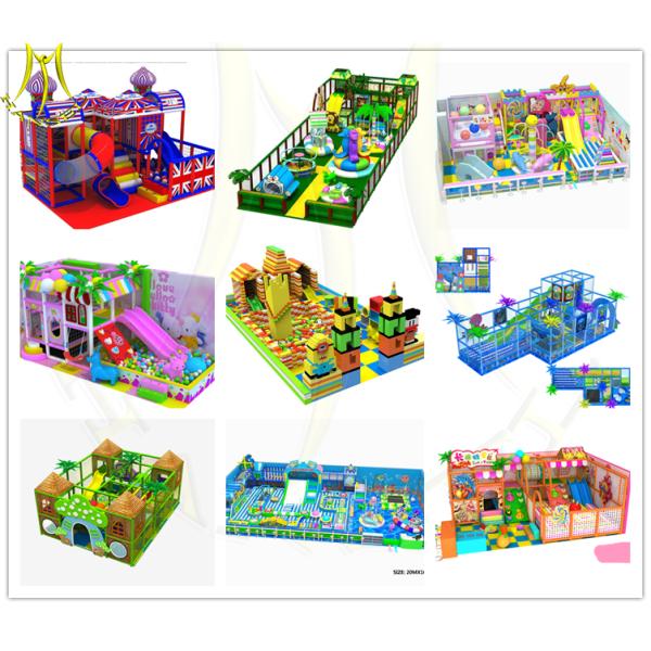 Hansel large kids soft indoor playground business for sale naughty castle