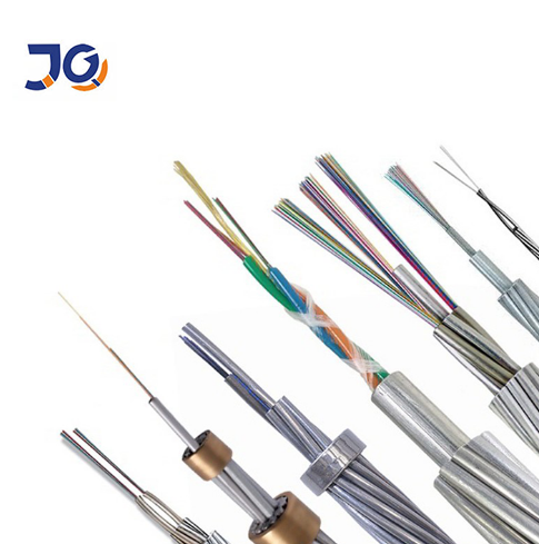 Armored G652d OPGW 24 Core Single Mode Fiber Optic Cable