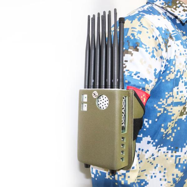 GSM 3G 4G 5G WIFI LoJack GPS Signal Jammer 18 Channels Handheld For Security Use