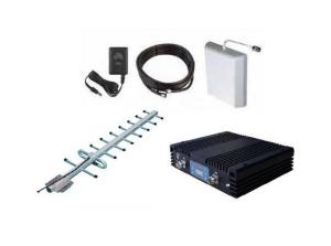 China Dual Wide Band Mobile Signal Repeater 20 DBm Cover 70dB Gain Low Power Consumption on sale