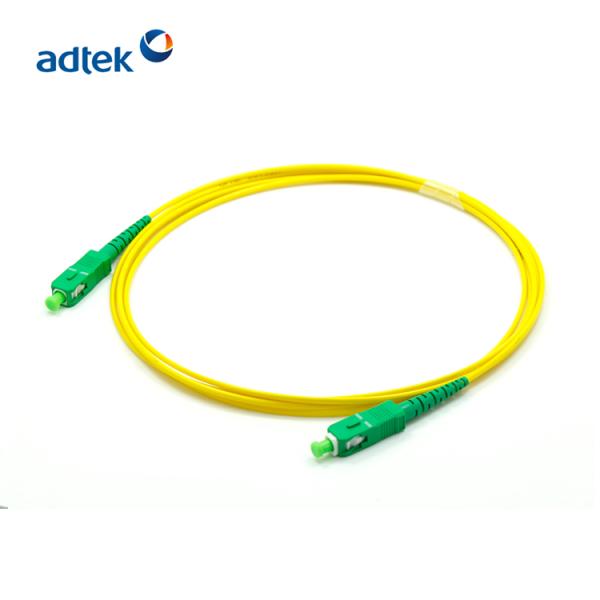 SC To SC Single Mode Fiber Patch Cord Simplex LSZH Patch Cord 2.0mm 3.0mm