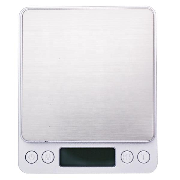 500g Capacity Digital Electronic Scale Kitchen Jewelry Weighing Scales with Conveyor Scale and 2 Trays OEM ODM Supported