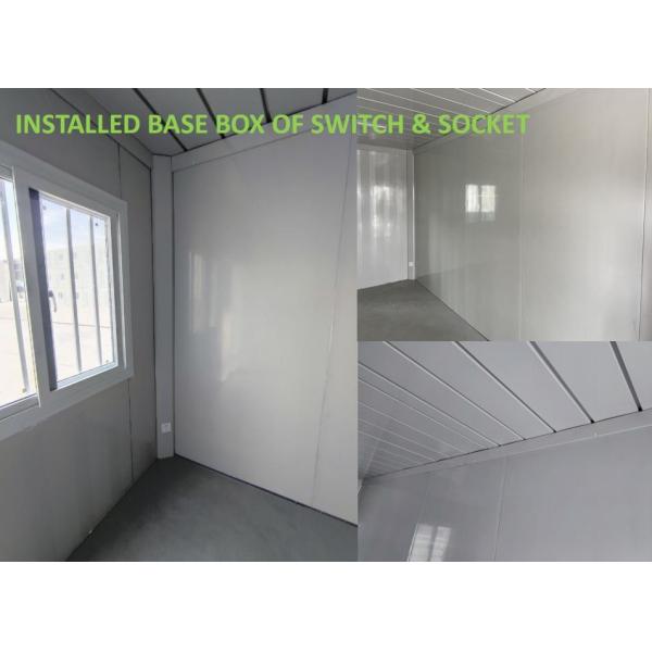 Space Saving Rapid Setup Folded Container House For Temporary Farm Staff Quarters