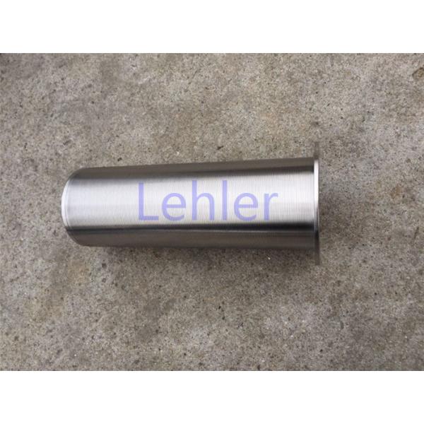 Easy Installed Resin Trap Filter With Flanged Connect / Smooth Filtration Surface