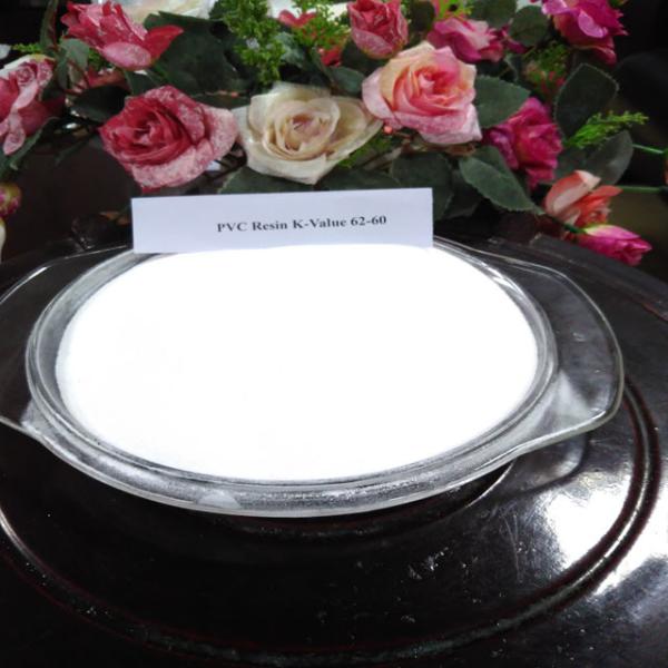 Quality SG3 SG5 SG8 PVC Emulsion Grade , Medical Grade PVC Resin Good Solubility for sale