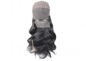 China Long Full Lace Human Hair Wigs With Baby Hair , Full Lace Wig Brazilian Virgin Hair wholesale