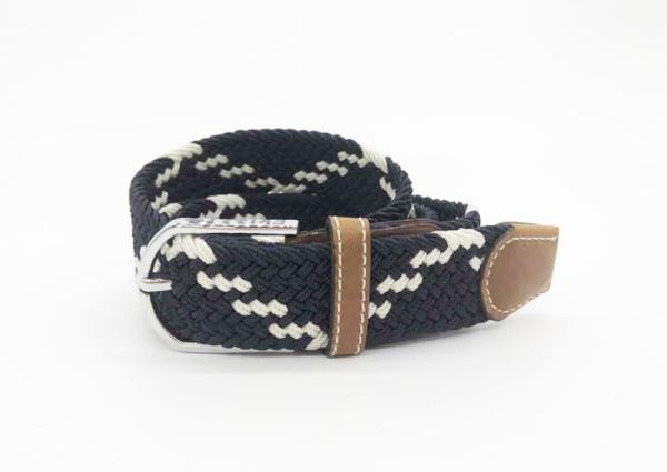 Quality Men's Jeans Accessary Stretch Elastic Woven Belt /Csual Fashion Belt 3.5cm for sale