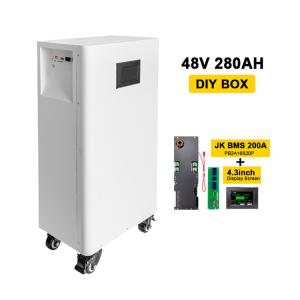 China New DIY Battery Kits 48V 15KWH Box Built In JK 200A Smart BMS PB2A16S20P Support OEM wholesale