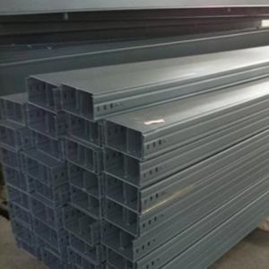 China Long Span Exterior Cable Tray Steel Customized Width Rectangular on sale