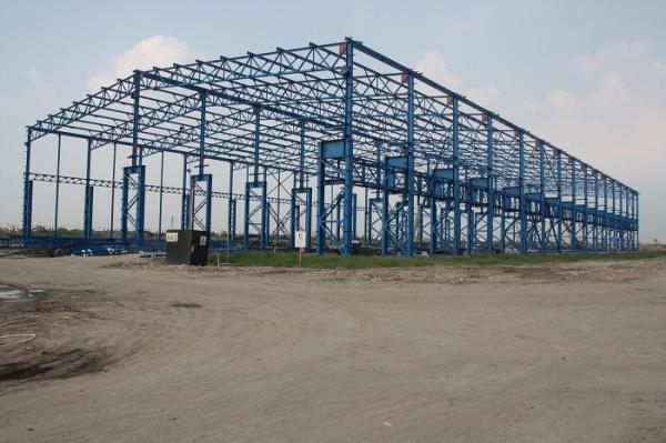 Quality Posco Factory Building Steel Frame Light Gauge 43000 Square Meters for sale