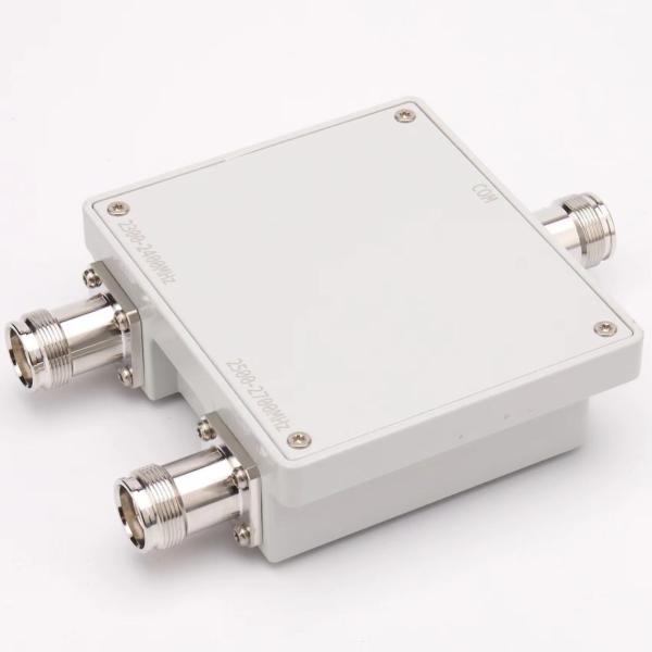 1710-2170MHz 2300-2690MHz 5-Way Multiplexer RF Quad-Band Combiner 4X1 Hybrid Combiner