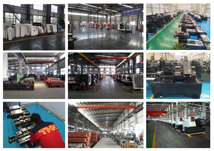 Multifunctional TCK40 Horizontal Lathe Machine with GSK CNC Control System and Gear Motor