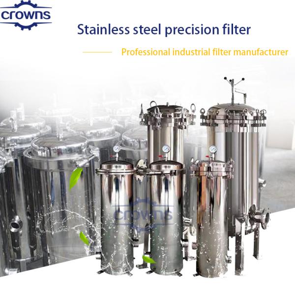Stainless Steel Bag Filter Housing with High Pressure Resistance