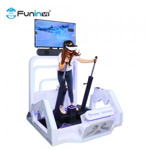 China 9D Vr Skiing Simulator Standing Flight Virtual Roller Coaster Simulator wholesale