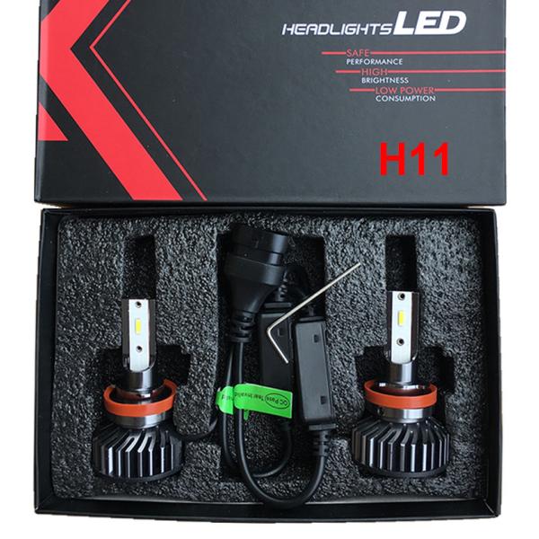 JALN7 9005 9006 Car LED Light Truck Headligth Fog Bulb High Beam 55W H4 60/55W 12000LM 24V 12V 6000K H11 H7 9012 H13 H15