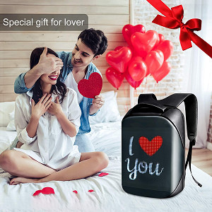 China Custom Adult Programmable LED Backpack Screen Display For Travel wholesale