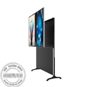 China Floor Standing Frame Dual Screen WiFi Digital Signage on sale