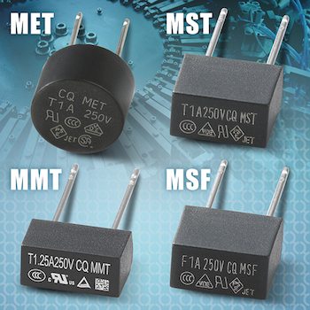 Thinnest MMT Series Plastic Box Time Lag Radial Lead Micro Fuse 8.35x5x3.95mm 2A 250V 300V 400V TUV CQC KC PSE UL