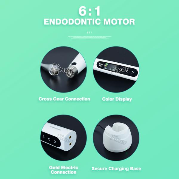 Endo Motor 6:1 With Apex Electric Motor For Endo Treatment Dental Endo Motor