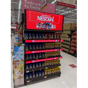 1000mm*50mm Lighted Liquor Shelves 1.5625mm Pitch Smd1515