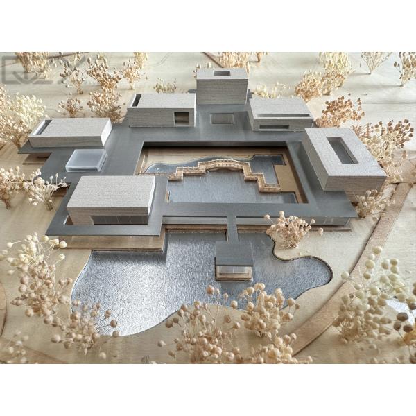 Chen Liang Cultural Exhibition Center Model Atelier Apeiron Architects 1/500 Architectural Model
