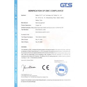 Jovvi international Certifications