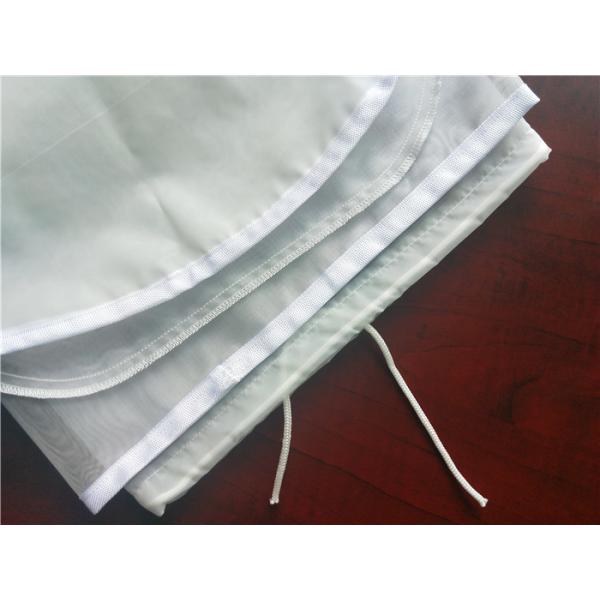 FDA Custom size food grade nylon mesh drawstring bag tea coffee milk wine bag