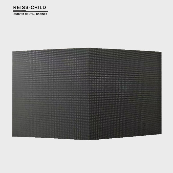 China High Definition Curved LED Wall Seamless Splicing Good Weather Ability wholesale
