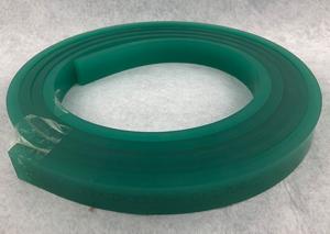 Rubber Screen Printing Squeegee With Handle 25x5mm Standard Size