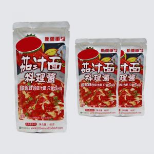 China Bagged Flavored Tomato Sauce Seasoning 17.3g Per 100g Low Carbohydrate on sale