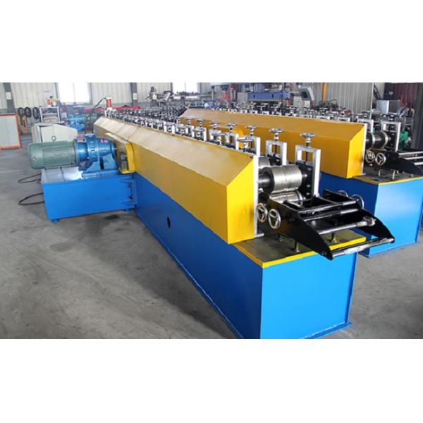 Rack Shelves Pillar Cable Tray Roll Forming Machine PLC Control For Shopping Market