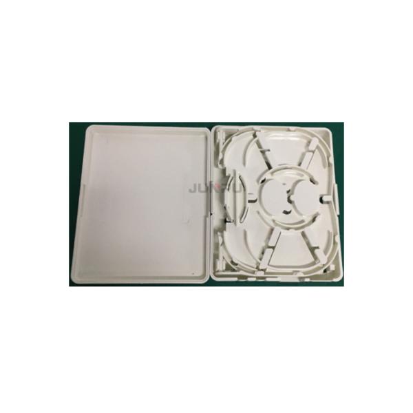 Wall Mounting Fiber Optic Small Terminal Box 2 Port With PC ABS Material