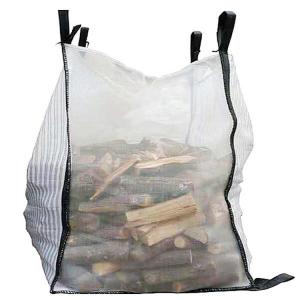 China 100% PP Ventilated Big Bags Mesh Fabric 180gsm 1500kg Packaing Firewood Carrot wholesale