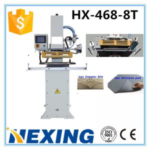 China HX-468 Semi-automatic gold sliver Pneumatic hot foil stamping machine, die-cutting, embossing machine for sale on sale