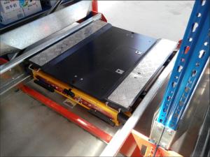 China Pallet shuttle racking SIEMENS PLC control system Brushless Motor wholesale