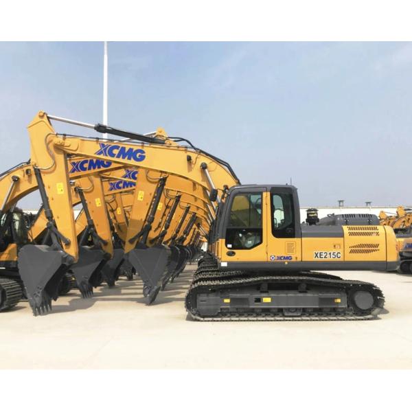 Orange Used XCMG Excavator XE215C Second Hand Kobelco Excavators