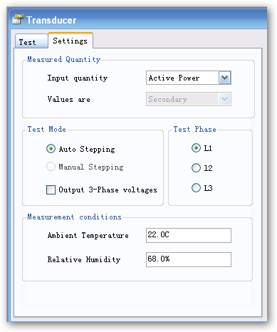 Anti - Clipping Detect Transducer Calibration Tester K3163i Automatic Test Results Assume