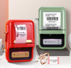China Pocket Barcode Printer Machine 203dpi Barcode Sticker Making Machine wholesale