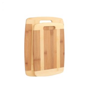 China Professional manufacture Best choice 2ps cheap bamboo cutting board wholesale