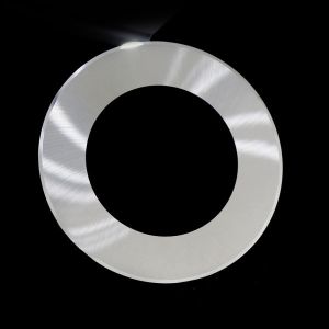 Cigarette Processing Carbide Slitter Blades Double Cutting Edge 80x50x0.3mm