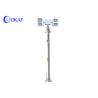 8M Aluminum Alloy Truck Mounted Led Light Tower Mobile Pneumatic Mast Lifting for sale
