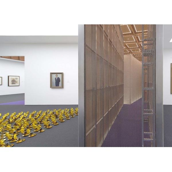 SS304 Decorative Wire Mesh with 50% Open Area and 7KGS Weight for Customized Panel Size Applications