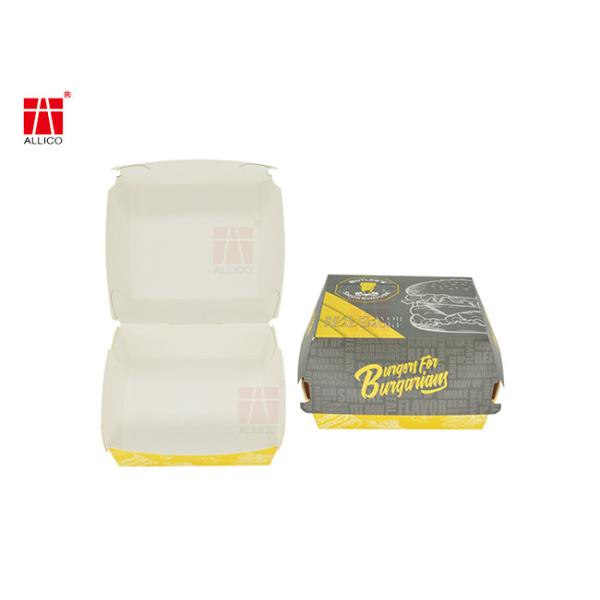 Wood Pulp Recycled 3/8in Food Packaging Gift Boxes Chicken Hamburger Use