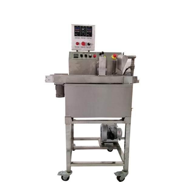 Small Chocolate Enrober Machine for Pet Food Coating